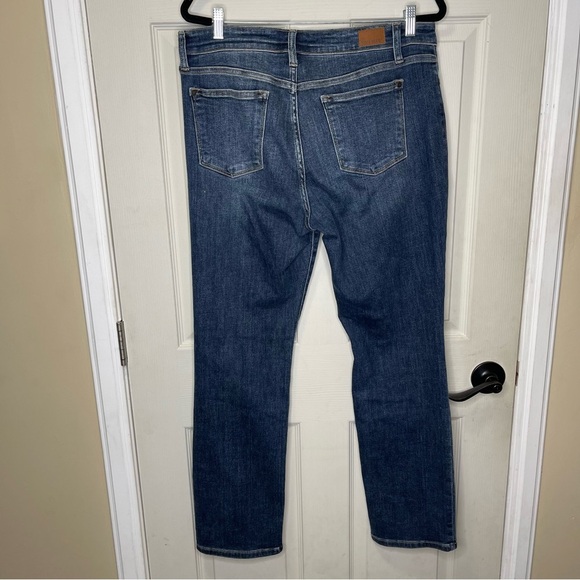 Judy Blue Women’s Straight Fit Blue Wash Denim Jeans Size 15/32 - Picture 6 of 8